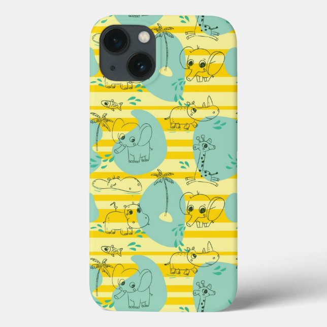 Cute animals leker med vatten 2 (Baksida)