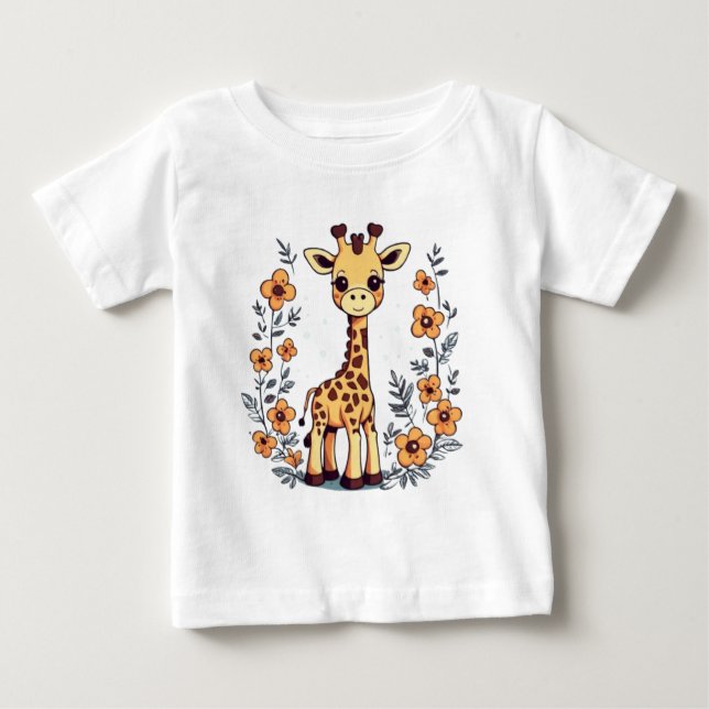 Cute animals Spela musik T Shirt (Framsida)