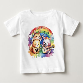Cute animals Spela musik T Shirt