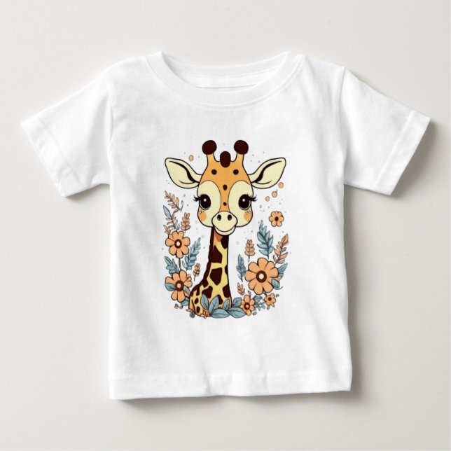 Cute animals Spela musik T Shirt (Framsida)