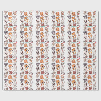  Cute Animals Sticker Sheet Adorable CSticker Presentpapper