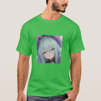 Cute Anime-flicka T Shirt