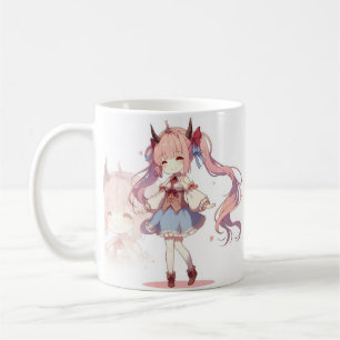 Cute Anime Girl Coffee Mugg