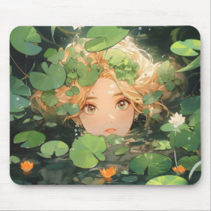 Cute Anime Girl in Pond Musmatta