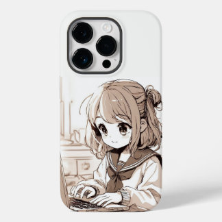 Cute Anime Girl iPhone/iPad-fall