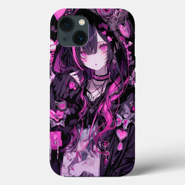 Cute Anime Goth Girl (Baksida)