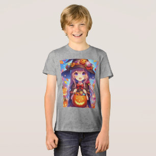 Cute Anime Halloween Witch T Shirt