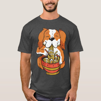 Cute Anime Hund Matar Ramen Soppa med Noodles 204 T Shirt