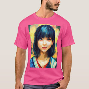 Cute Anime Japanska T Shirt