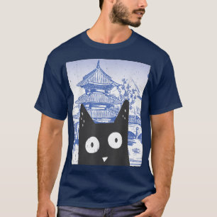 Cute Anime Kitten Neko Japan Manga Harajuku Otaku T Shirt