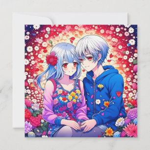 Cute Anime-par, blommor och örter, Personlig