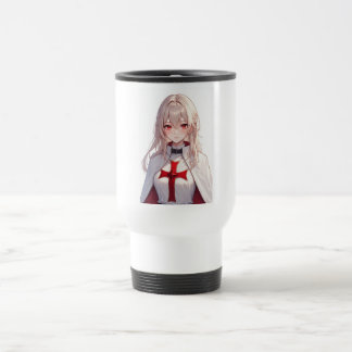 Cute Anime Templar Knight Travel Mug Resemugg