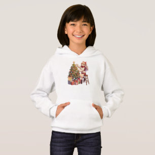 Cute Anime-tjejen som trimmar träd T Shirt