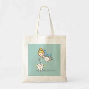 Cute animerad-tandfiber tygkasse