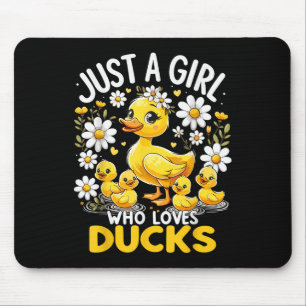 Cute Anka Älskare är bara en flicka som Kärlek Ank Musmatta