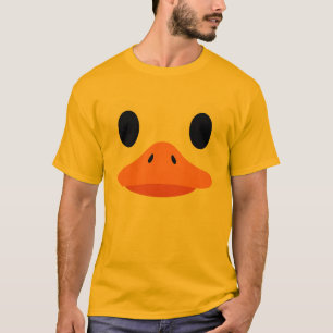 Cute Anka Ansikte Halloween Costume Funny Birthday T Shirt