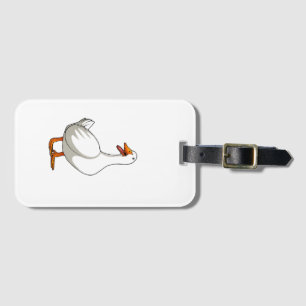 Cute Anka Design Manar Waterfowl Bird Pet Anka Äls Bagagebricka