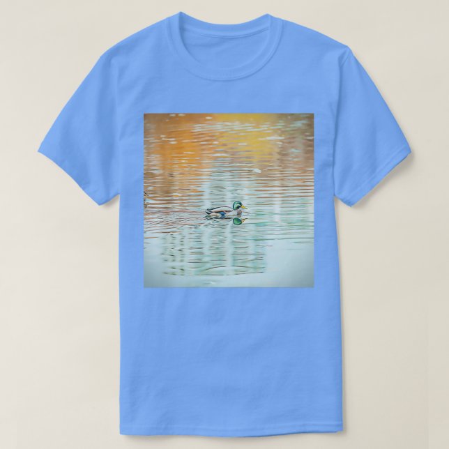 Cute Anka Mallard Birds V T Shirt (Design framsida)