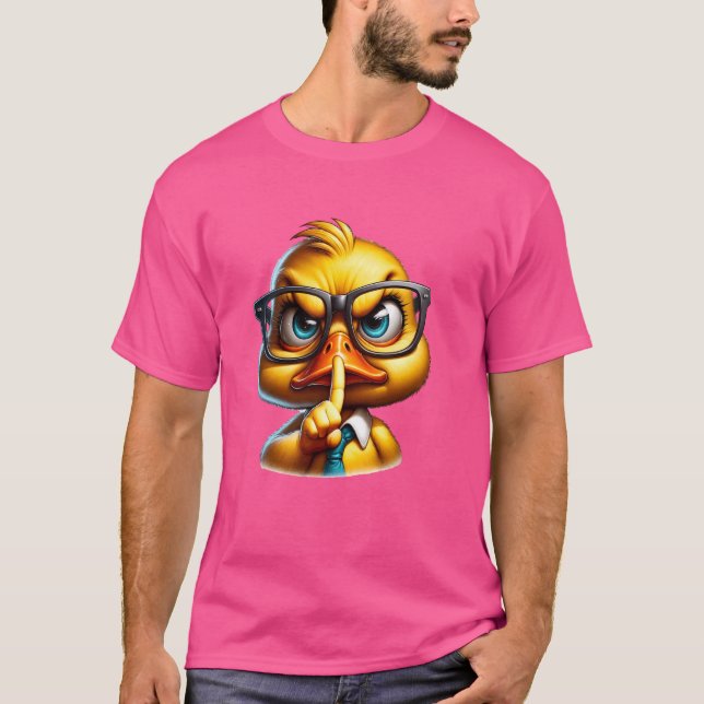 Cute Ankor Ducklings Bath Anka Quacking 1 T Shirt (Framsida)