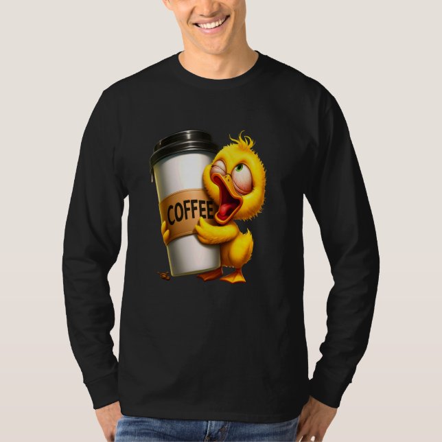 Cute Ankor Ducklings Bath Anka Quacking T Shirt (Framsida)