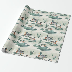 Cute ankor mönster presentpapper