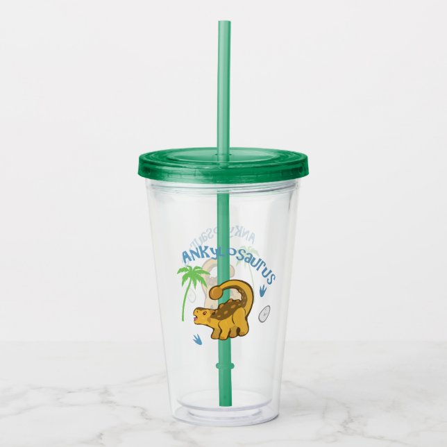 Cute Ankylosaurus Take Away Mugg (Framsida)