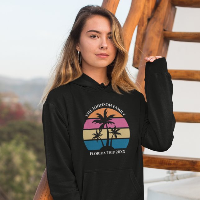 Cute Anpassade Beach Resa Handflatan Träd T Shirt (Skapare uppladdad)