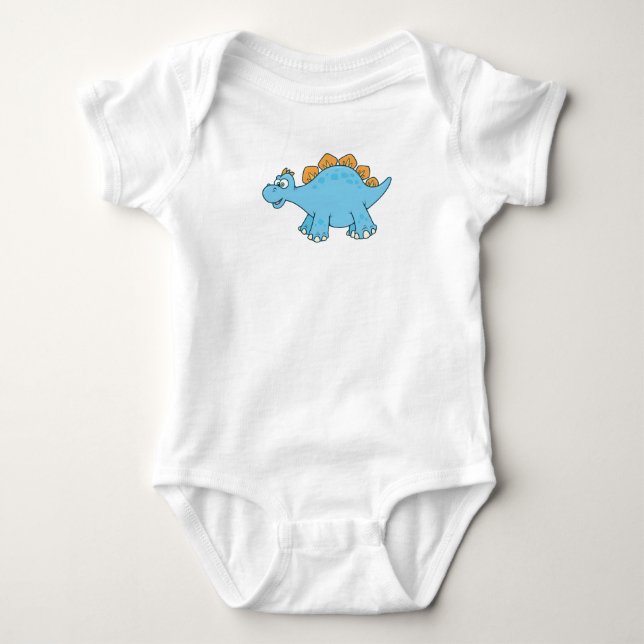 Cute Anpassade Dinosaur T Shirt (Framsida)