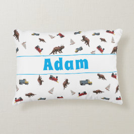 Cute Anpassade Pojke Prydnadskudde