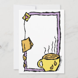 Cute Anpassade Tea Party / eftermiddag High Tea Inbjudningar