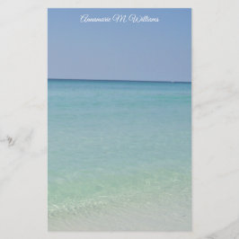 Cute Anpassningsbar Beach Brevpapper