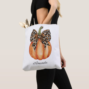 Cute Anpassningsbar Bus eller godis Pumpkin Girl T Tygkasse