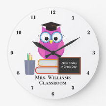 Cute Anpassningsbar Classroom Rosa Uggla Lacher Mo