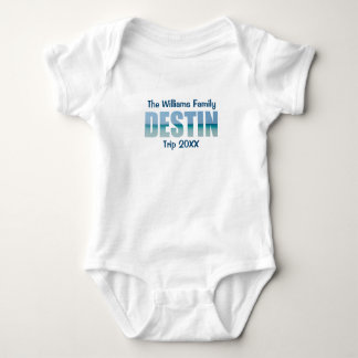 Cute Anpassningsbar Destin Beach Vacation T Shirt