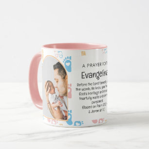 Cute Anpassningsbar Flicka Christian Souvenir Two  Mugg
