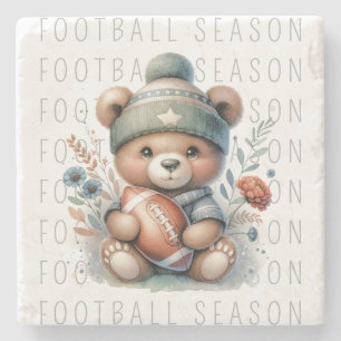 Cute Anpassningsbar Football Stenunderlägg