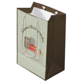 Cute Anpassningsbar Hälsning Nordic Jul Sled