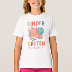 Cute Anpassningsbar Kindergarten Back to school Ki T Shirt