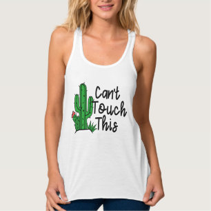 Cute Anpassningsbar Påsklov Beach Cactus Sorority Linne Med Racerback