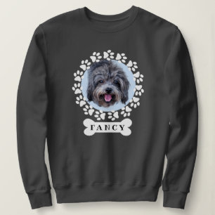 Cute Anpassningsbar Pet Hund Photo och Namn på Dog T Shirt