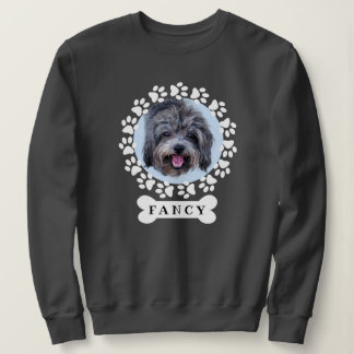 Cute Anpassningsbar Pet Hund Photo och Namn på Dog T Shirt