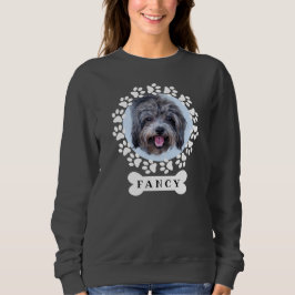 Cute Anpassningsbar Pet Hund Photo och Namn på Dog T Shirt