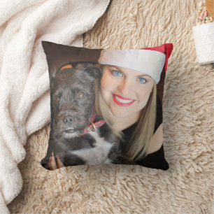 Cute Anpassningsbar Photo Dubbla Side Kudde