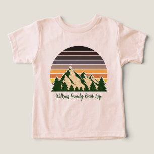 Cute Anpassningsbar Road Resa Forest Sunset T Shirt