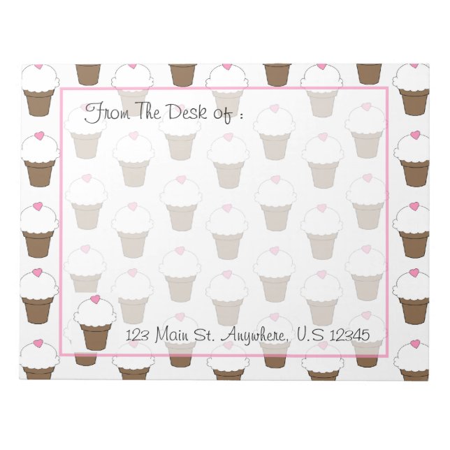 Cute Anteckningsblocks by the Frisky kitten Anteckningsblock (Framsida)
