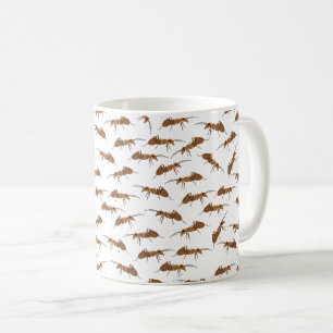 Cute Ants Mönster Kaffemugg