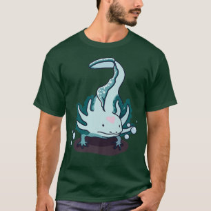 Cute Aolotl Kids Manar Kvinnor Kawaii Aolotl Aesth T Shirt