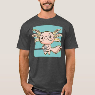 Cute Aolotl Pet Ambystoma Meicanum Walking Fish Go T Shirt