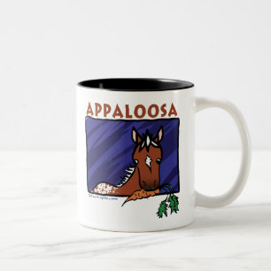 Cute Appaloosa Två-Tonad Mugg