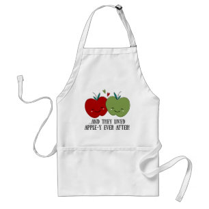 Cute Apple Apron Förkläde